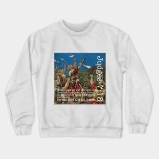 Judges 7:18 Crewneck Sweatshirt